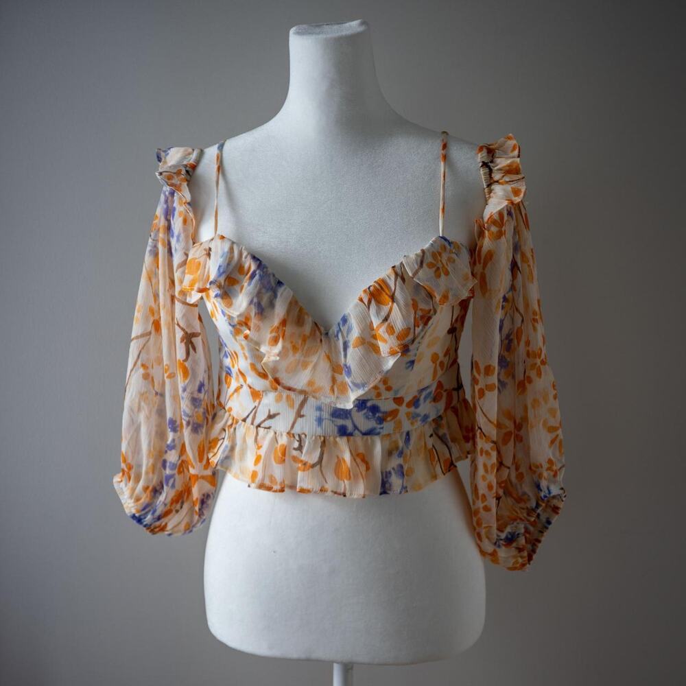 Summer‎ Cropped Blouse